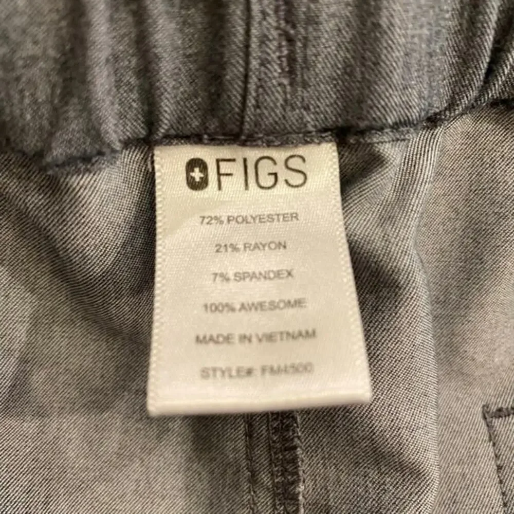 Figs Pisco Basic Scrub Pants in‎ Graphite Men's size Medium